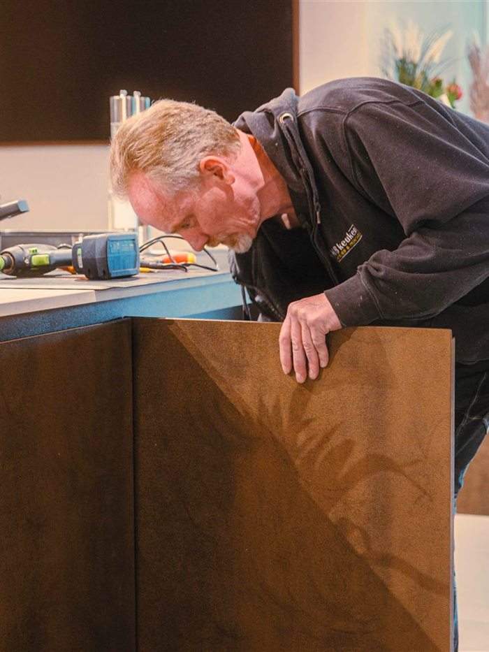 Een keuken die wij plaatsten